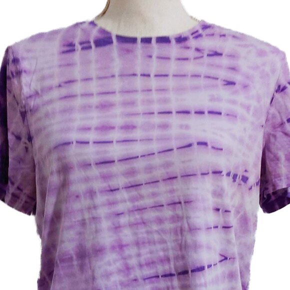 Lululemon Love Crew T-Shirt Shibori Square Lavender Dew Wisteria - Picture 7 of 9
